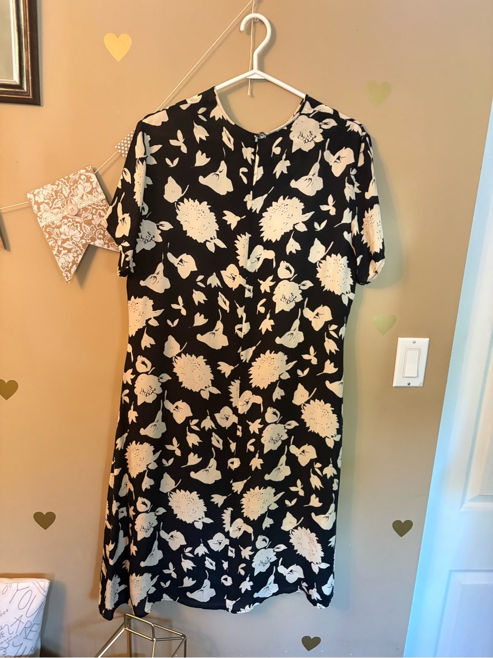 Galinda 100% Pure Silk Vintage Dress - Picture 9 of 9